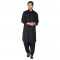 Black Cotton Pathani Kurta